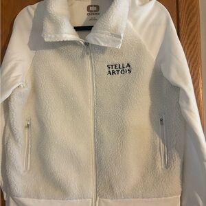NWOT OGIO Cream Sherpa full zip women’s size M Luuma